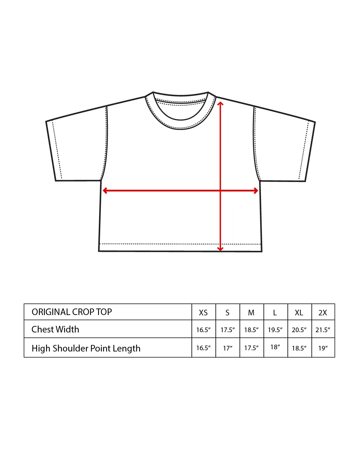 Signature Crop Top - Black Color Spectrum
