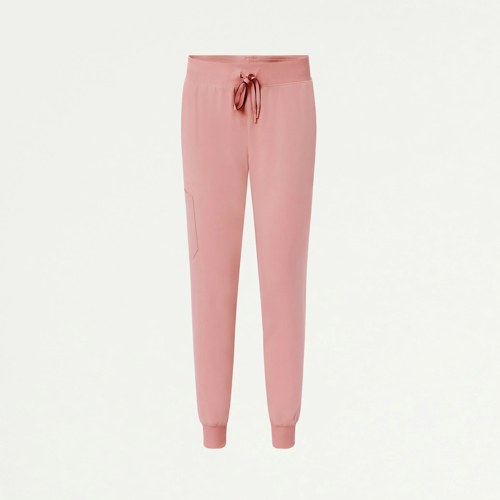 Silex Slim Knit-Waist Scrub Jogger - Mauve