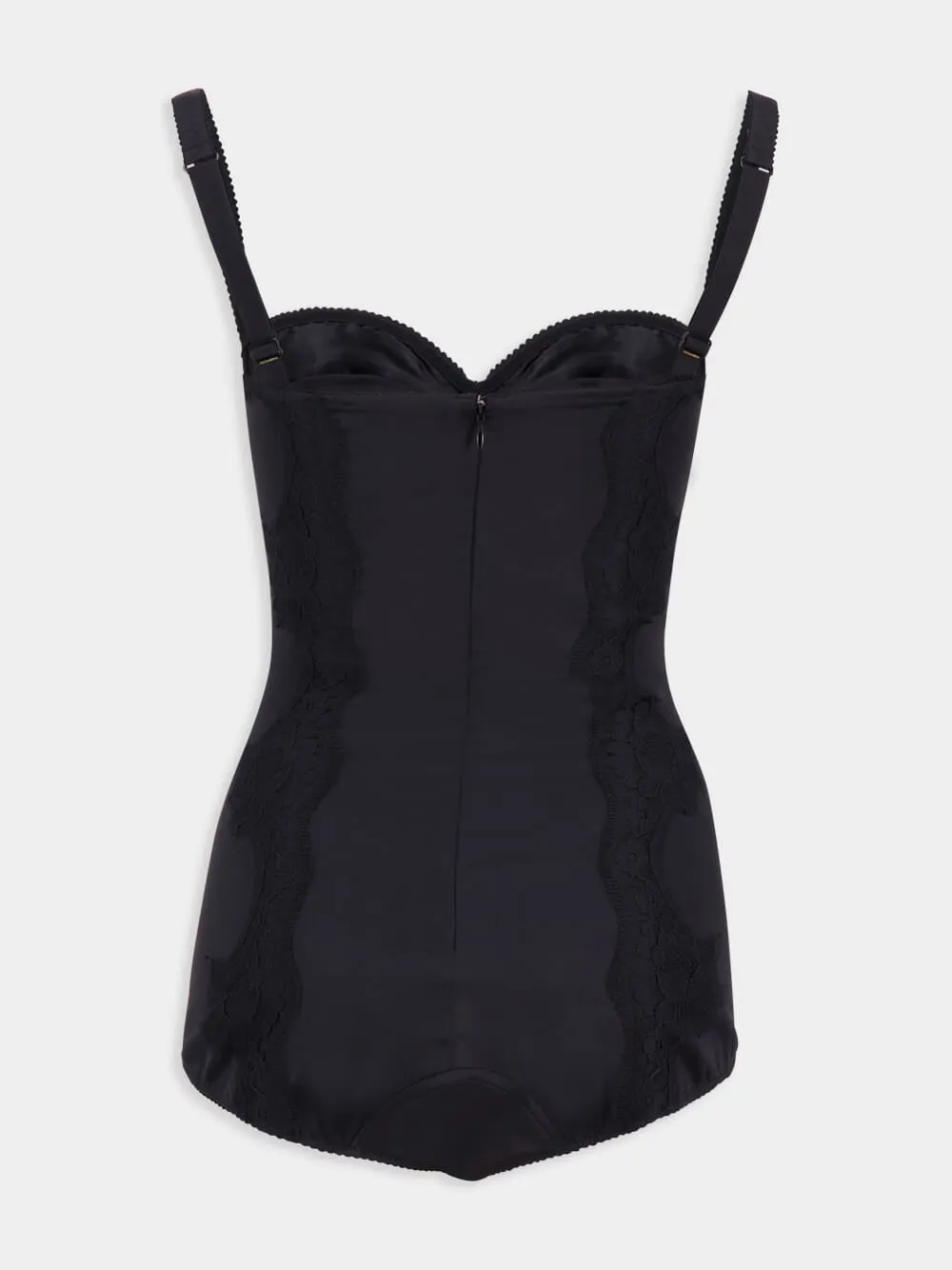 Silk Balconette-Bra Bodysuit