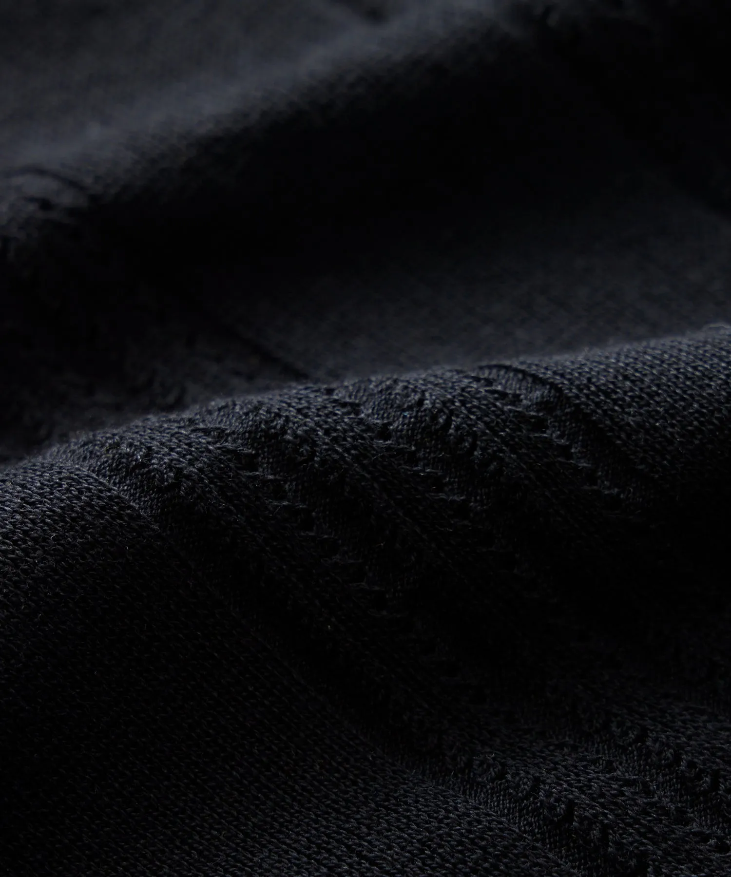 Silk-Cotton Tipped Sweater Polo