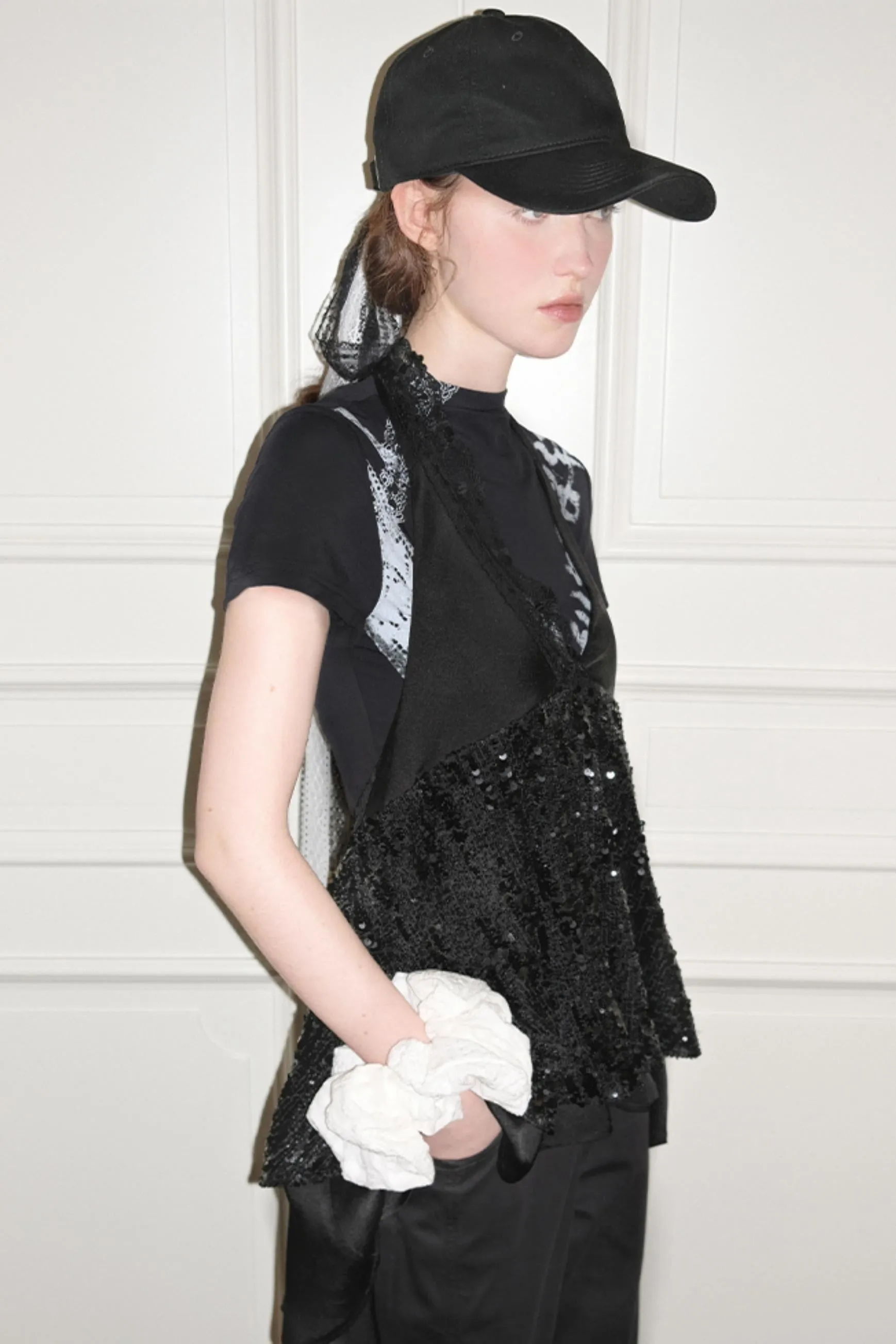 Silk Lace Tee