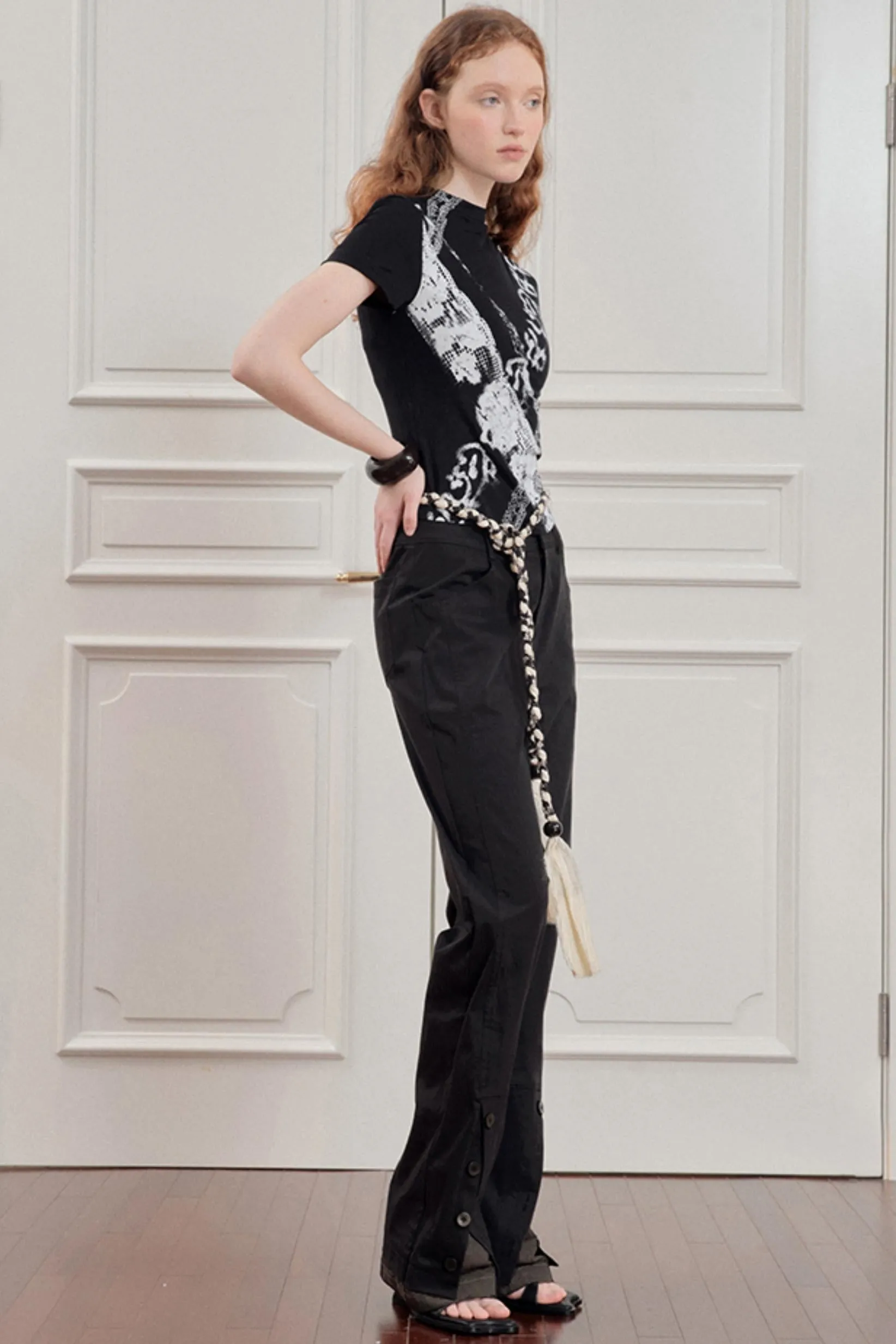 Silk Lace Tee