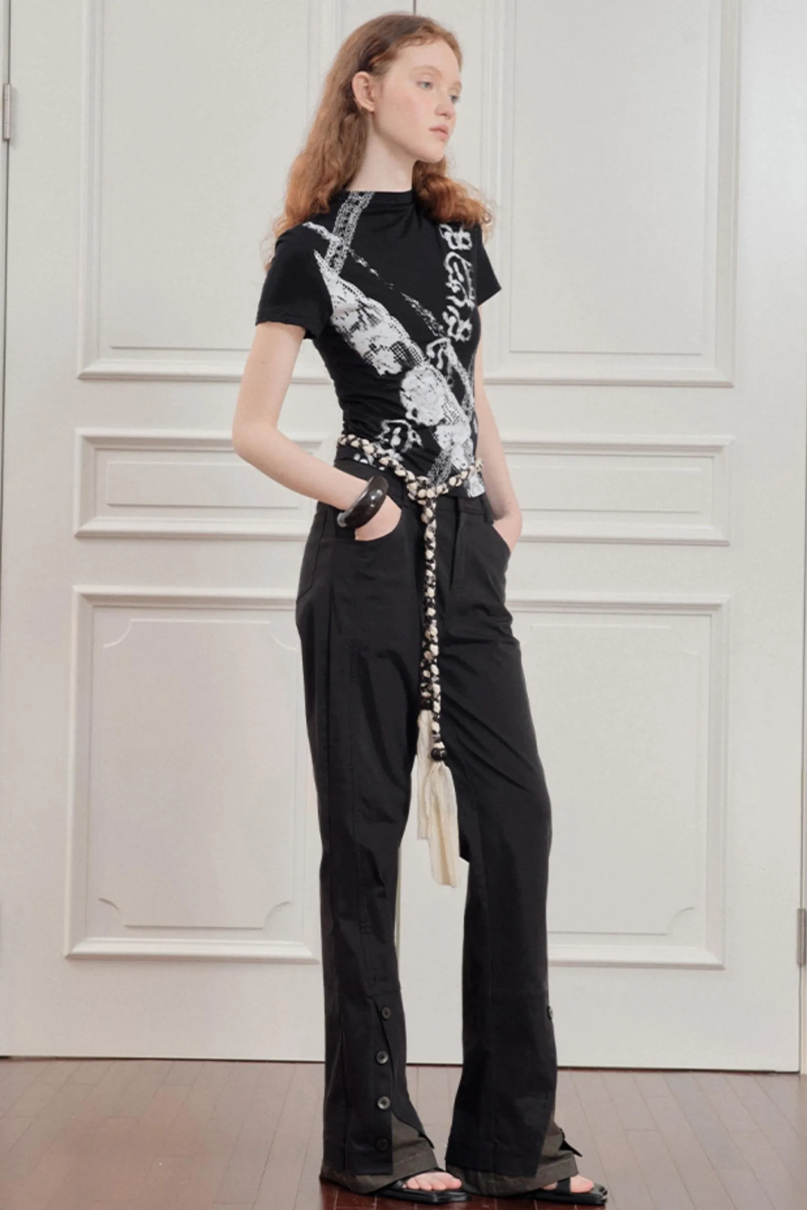 Silk Lace Tee