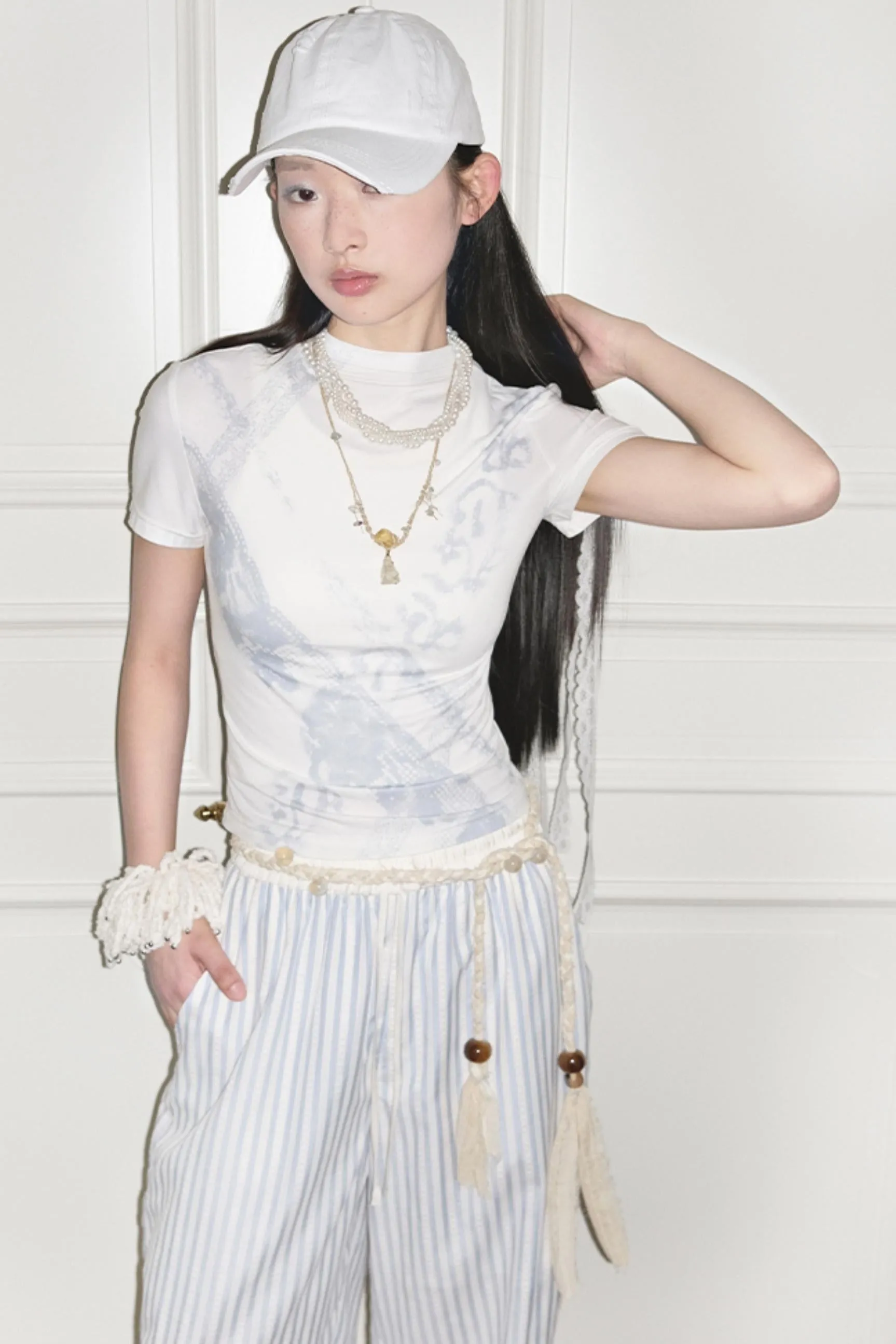 Silk Lace Tee