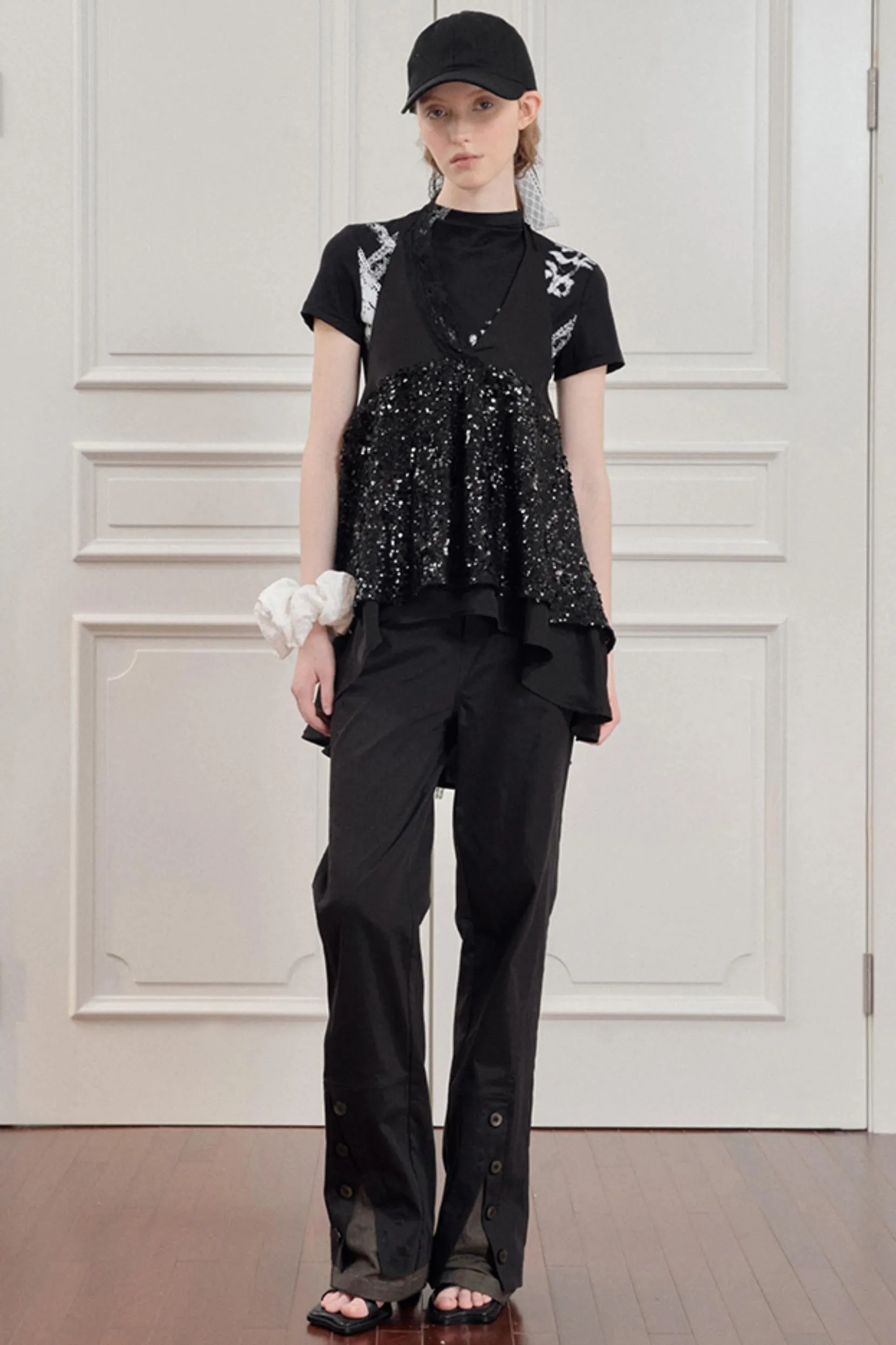 Silk Lace Tee