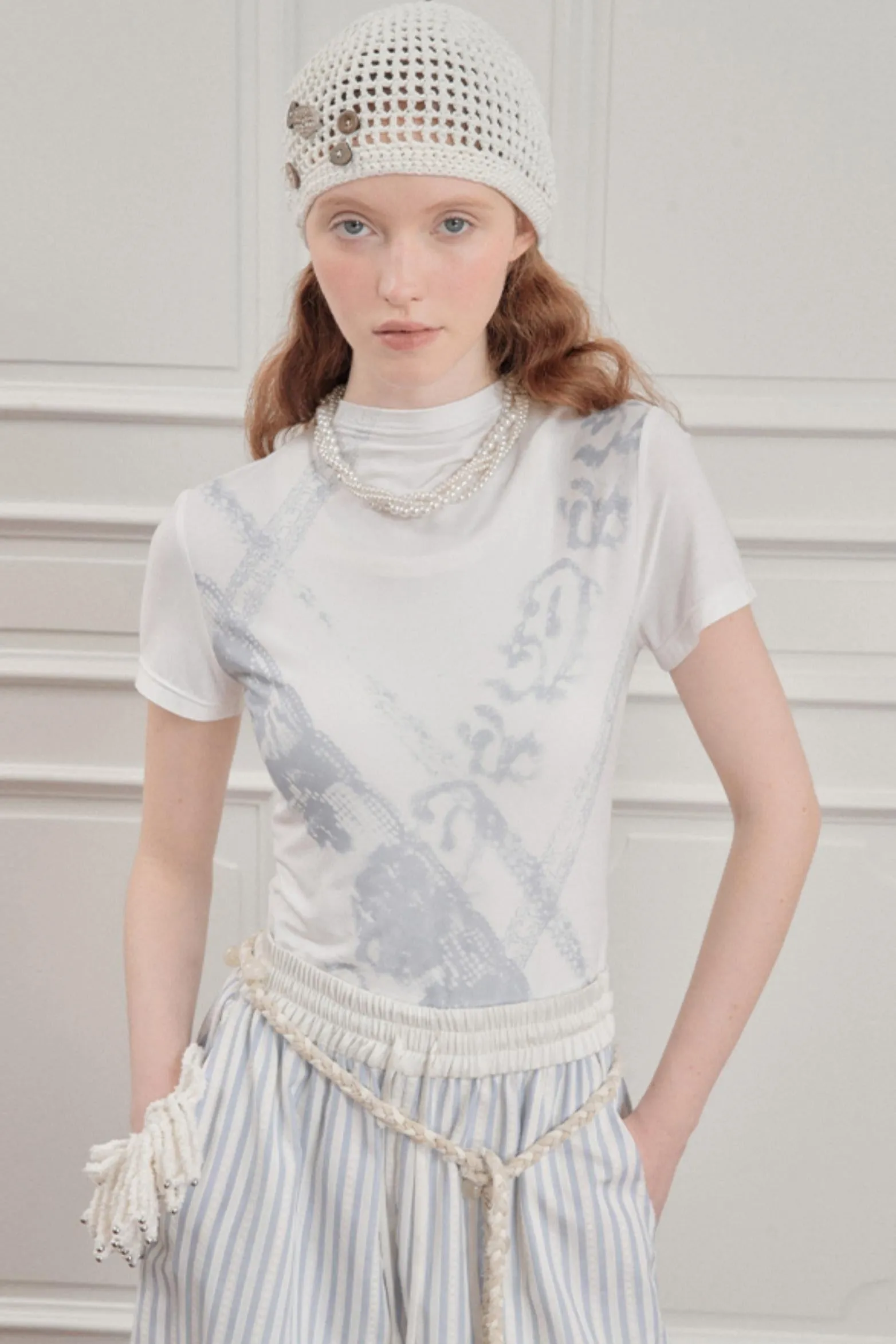 Silk Lace Tee