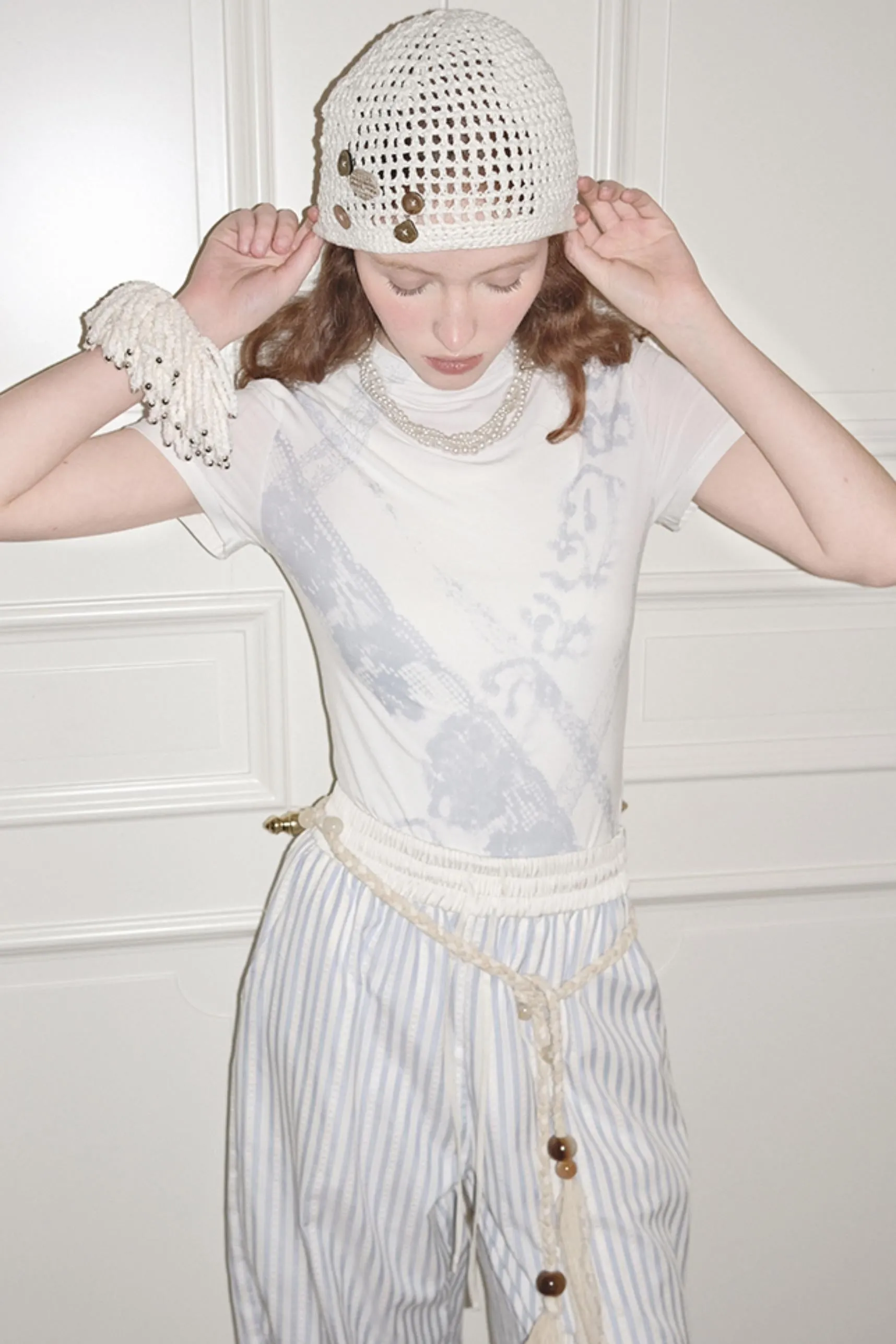 Silk Lace Tee