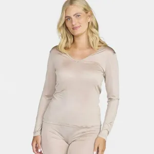 Silk Top - Nougat