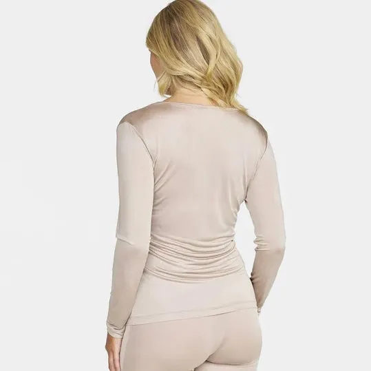 Silk Top - Nougat