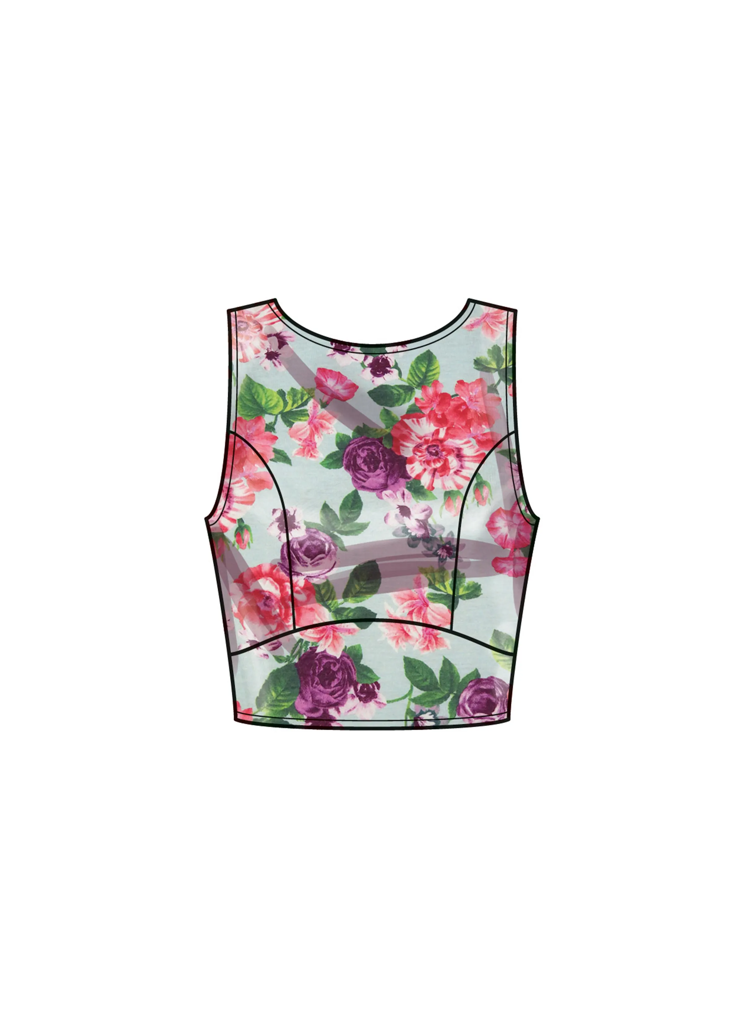 Simplicity Pattern 9784 Misses' Top/Vest