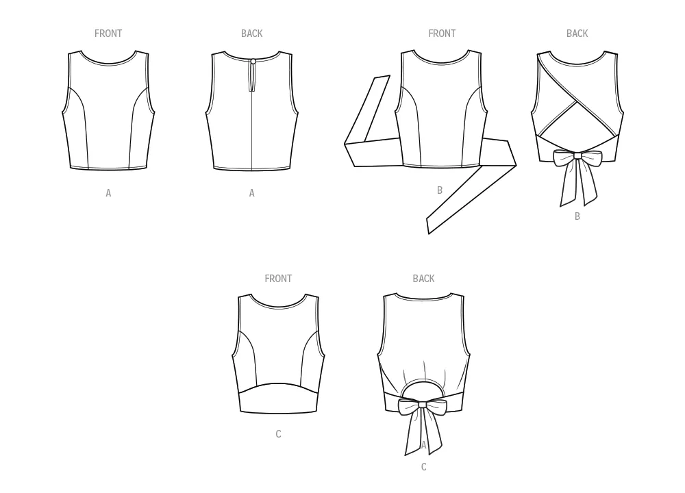 Simplicity Pattern 9784 Misses' Top/Vest