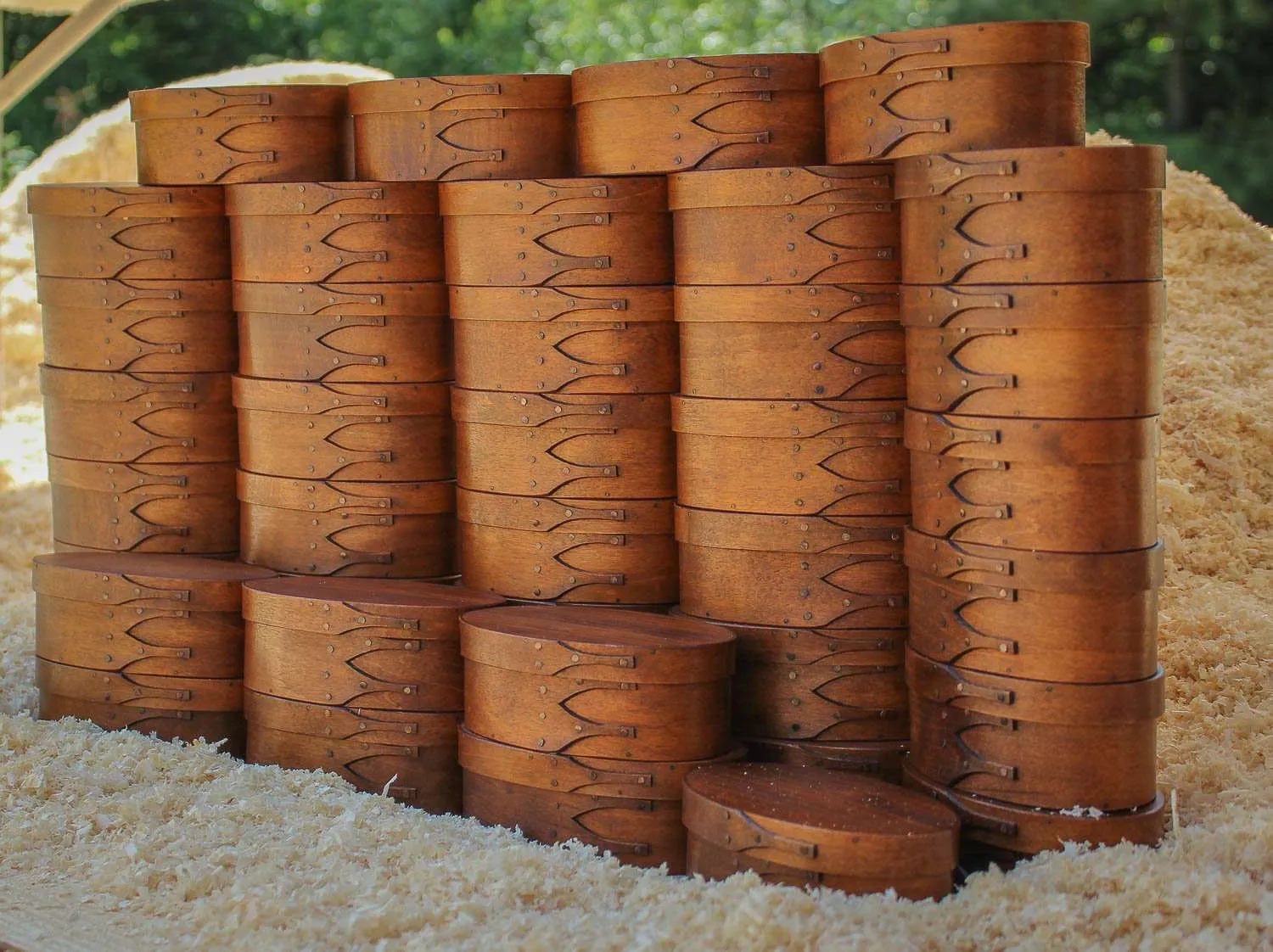 Size #1 Shaker Oval Box