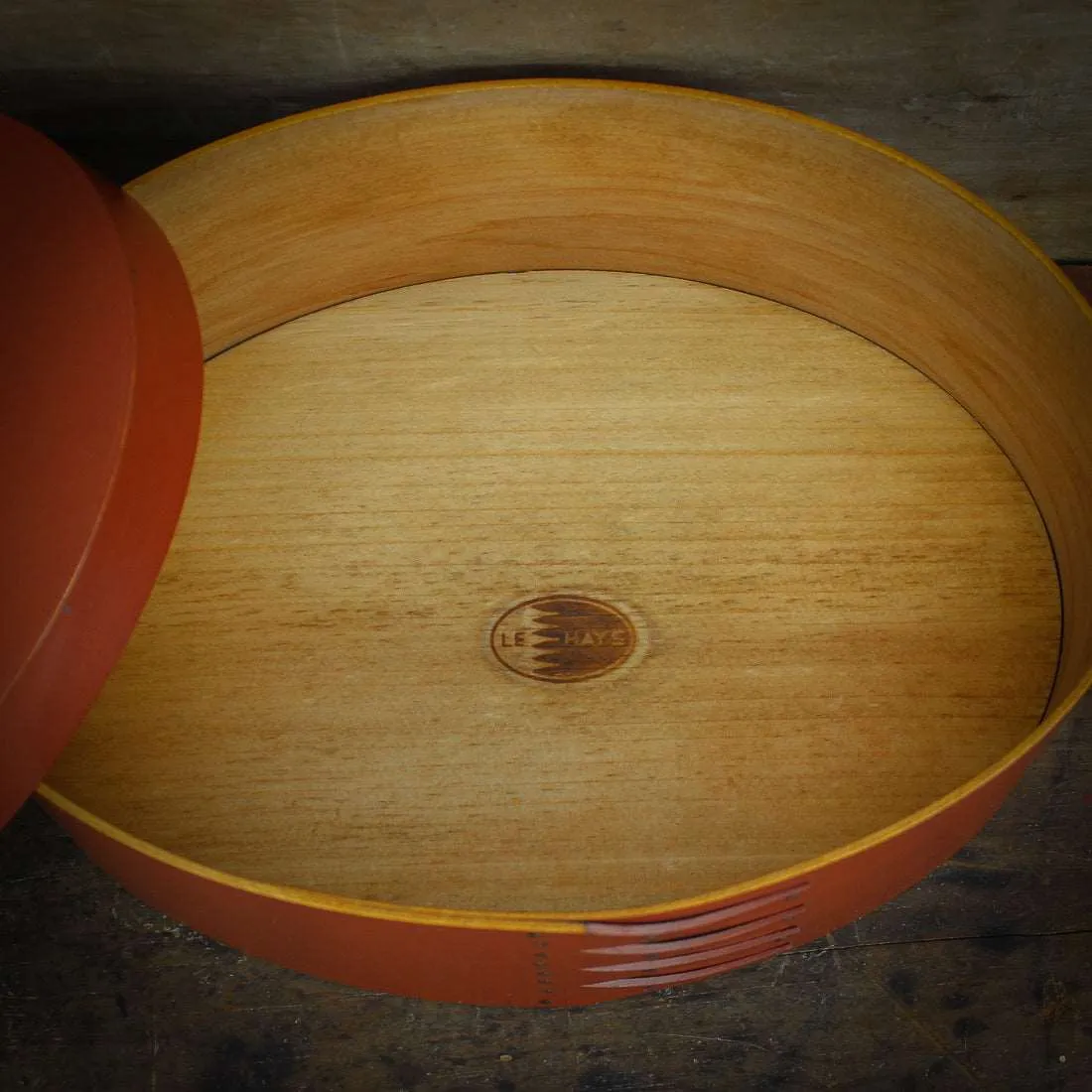 Size #7 Shaker Oval Box