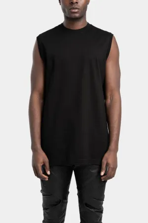 Sleeveless T-Shirt, Black