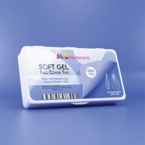 Soft Gel Tips - Full Cover (Almond Long)