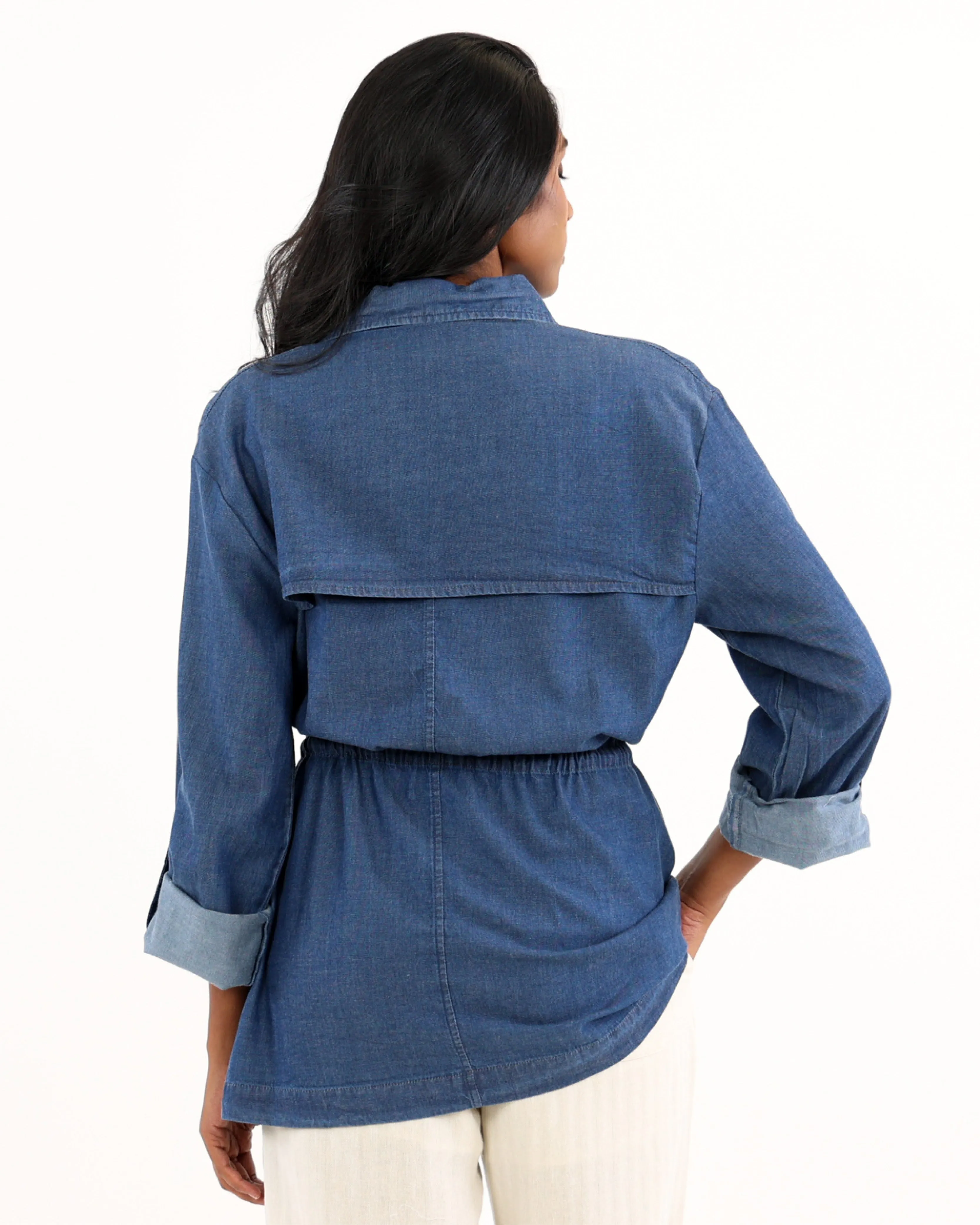 Soft Tencel Denim Jacket