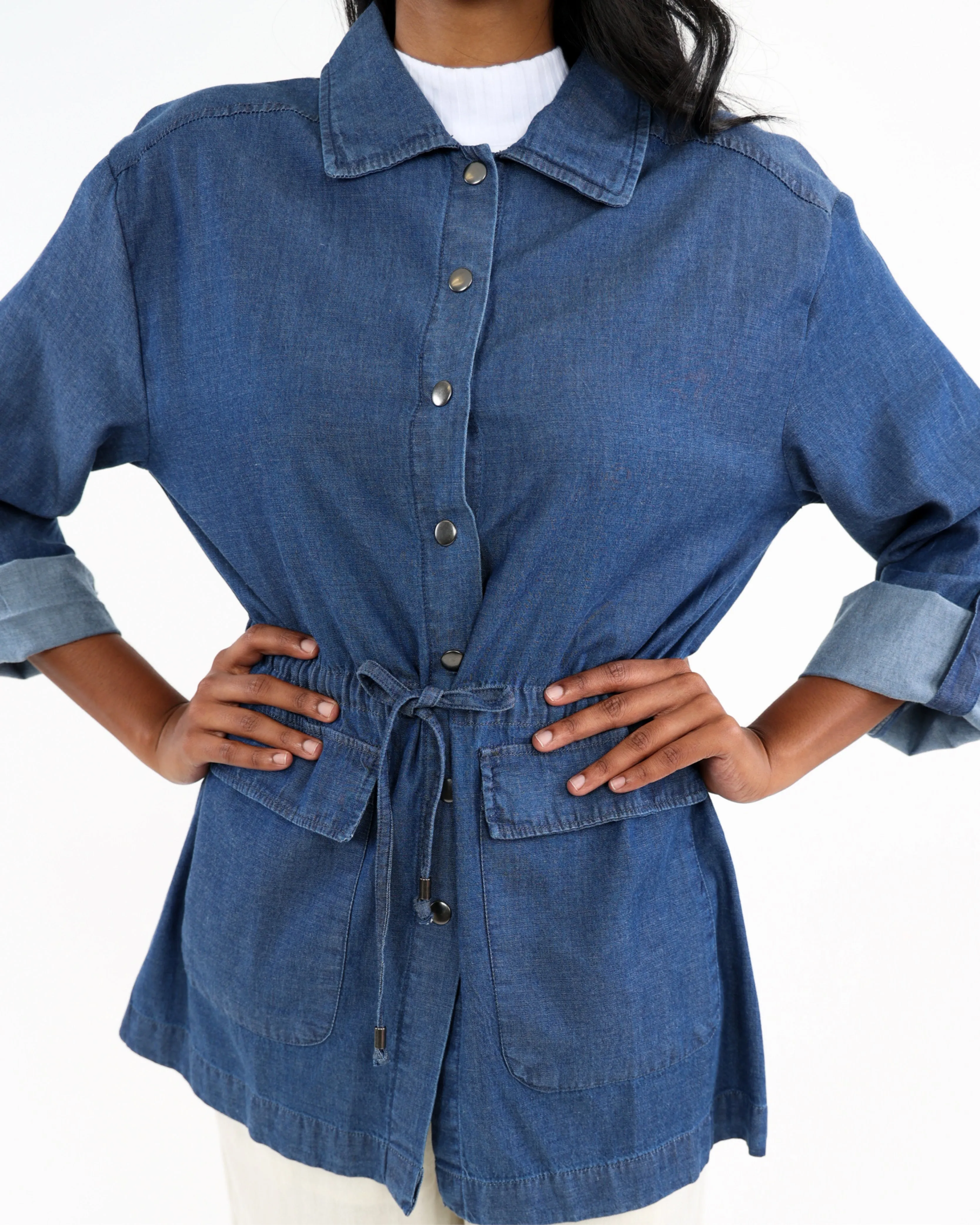 Soft Tencel Denim Jacket