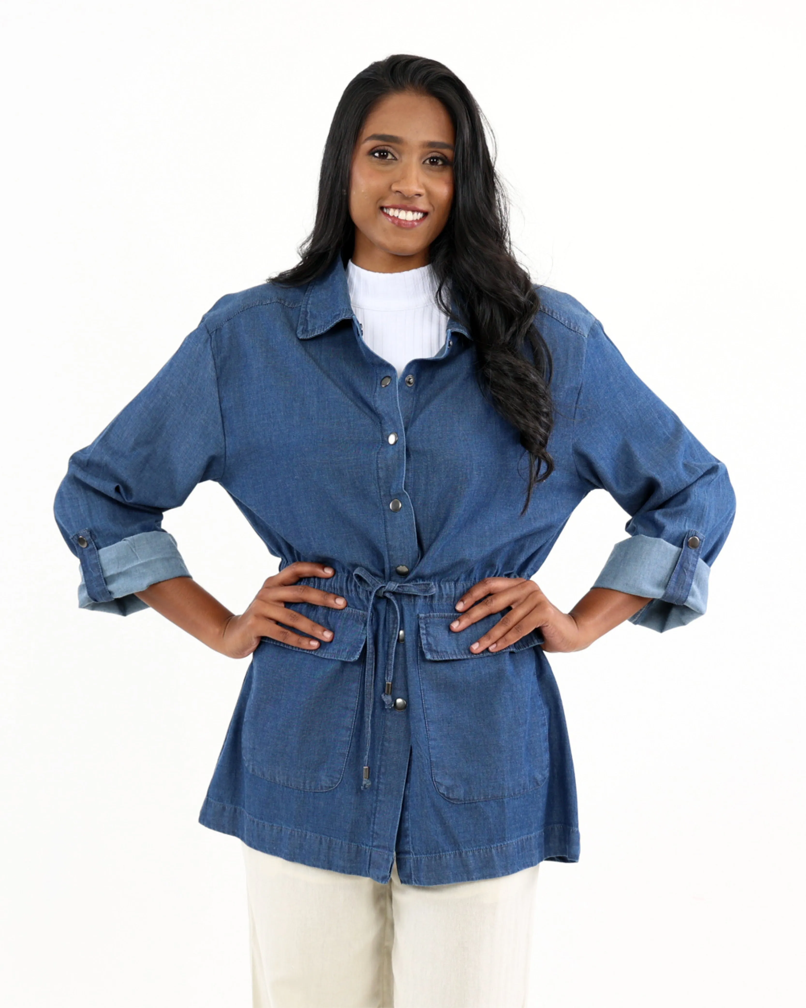 Soft Tencel Denim Jacket