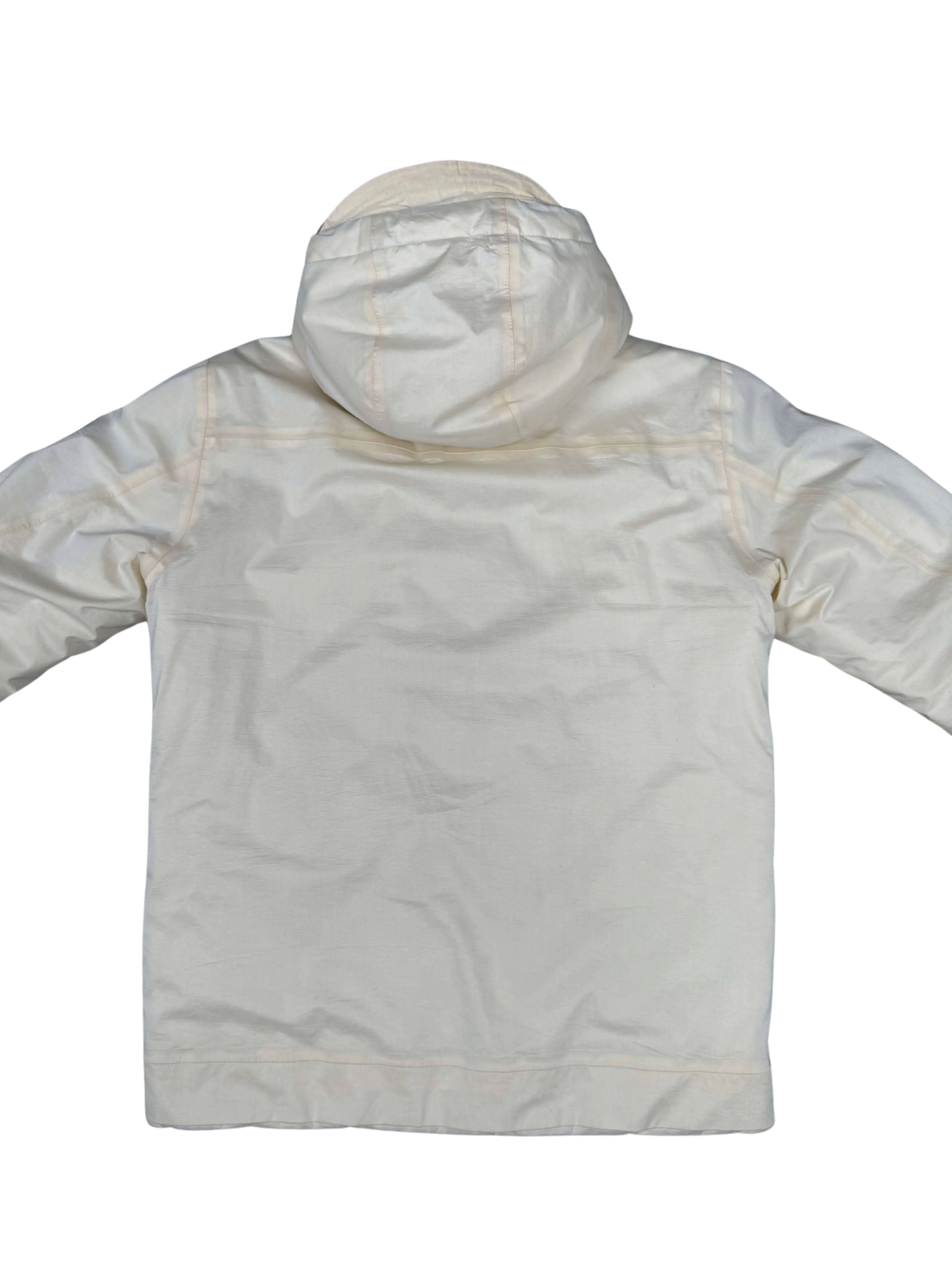 Stone Island Primaloft Quilted Patch Logo Coat - Beige
