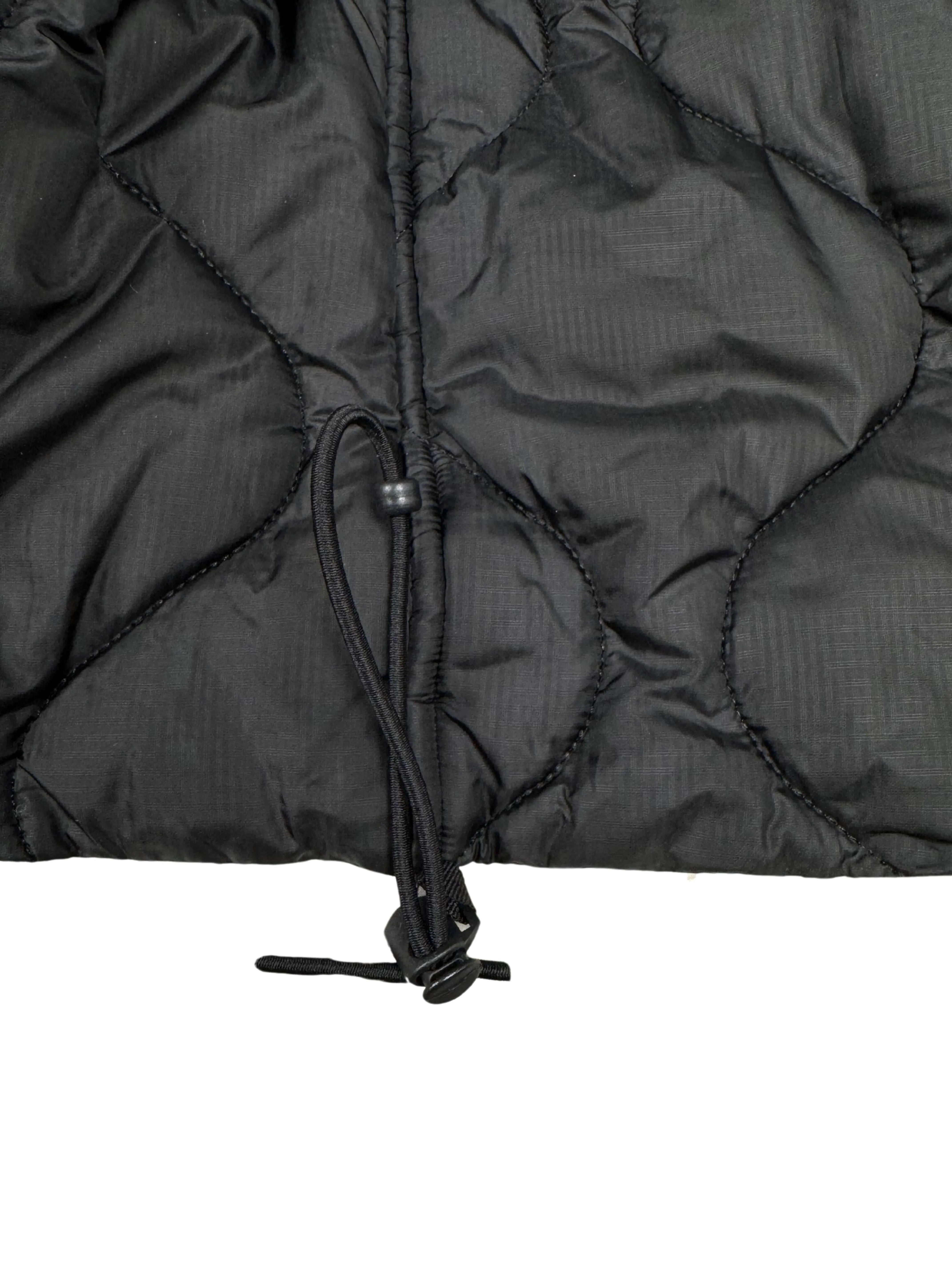 Stone Island Primaloft Quilted Patch Logo Coat - Beige