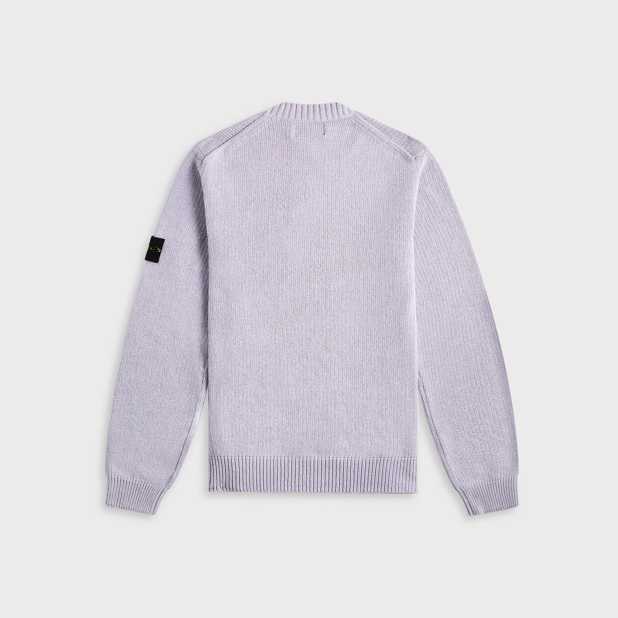 Stone Island Raw Hand Cotton Crewneck - Lilac