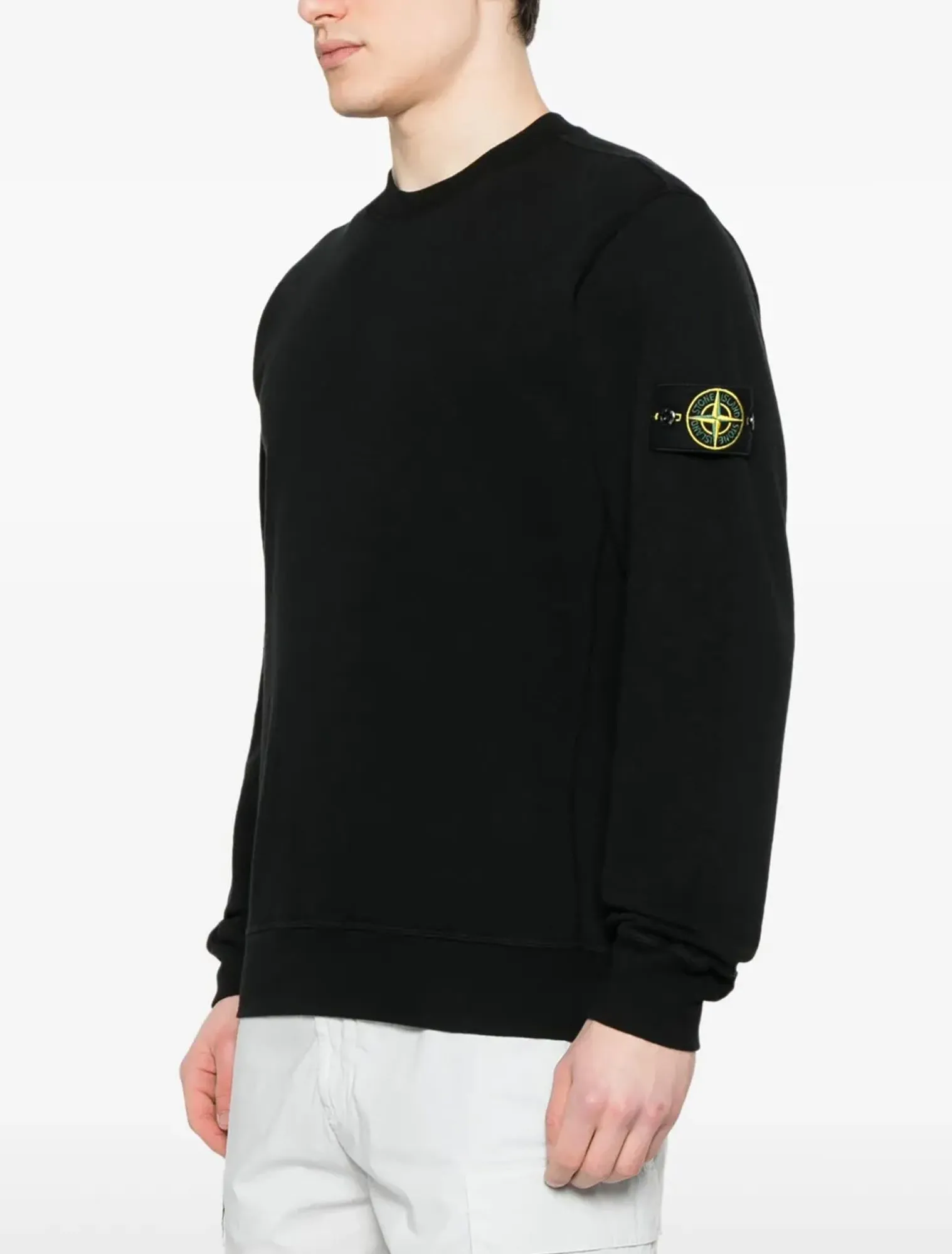 Stone Island Sweaters Black