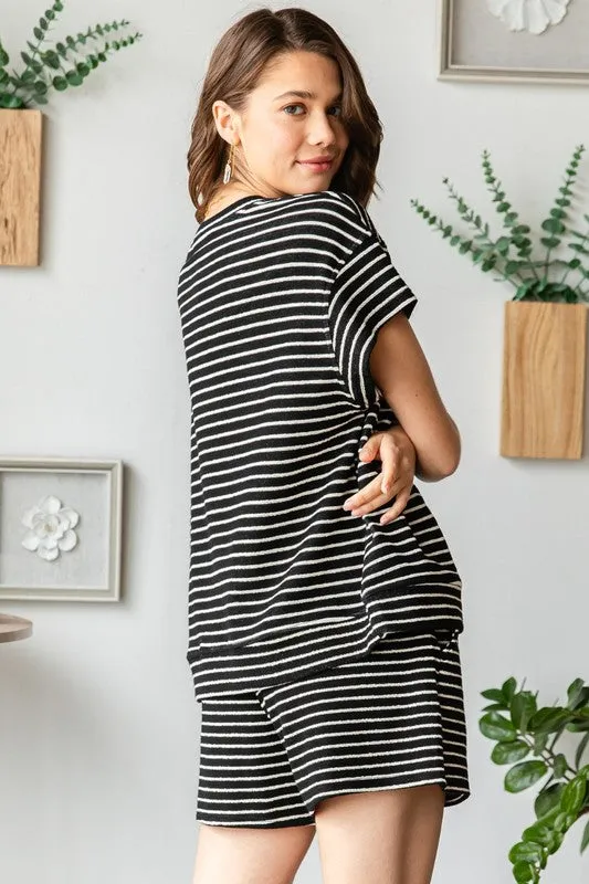 Stripe Knit Top (part of a set)