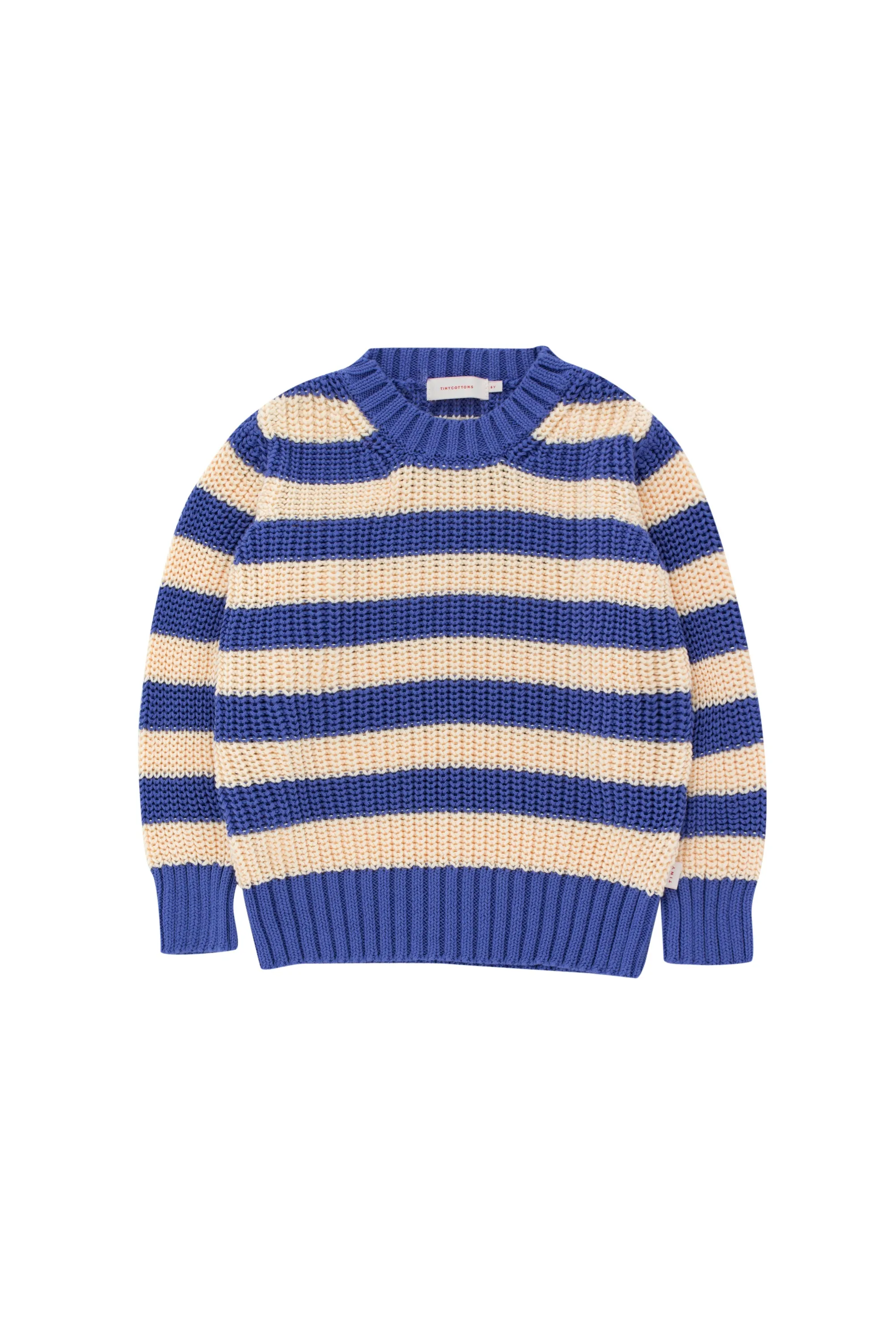 Stripes Sweater - Iris Blue