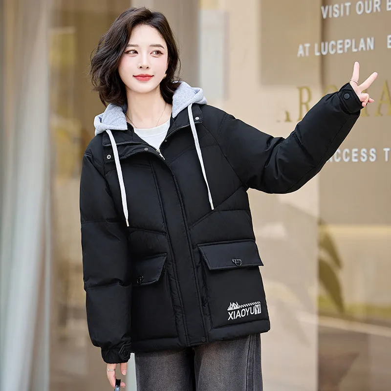 Stylish Thickened and Water-Resistant Puffer Jacket for Women