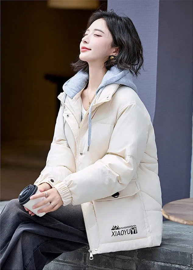 Stylish Thickened and Water-Resistant Puffer Jacket for Women