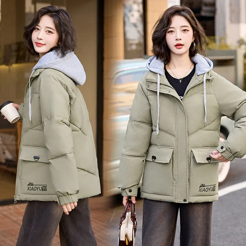 Stylish Thickened and Water-Resistant Puffer Jacket for Women