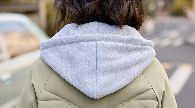 Stylish Thickened and Water-Resistant Puffer Jacket for Women
