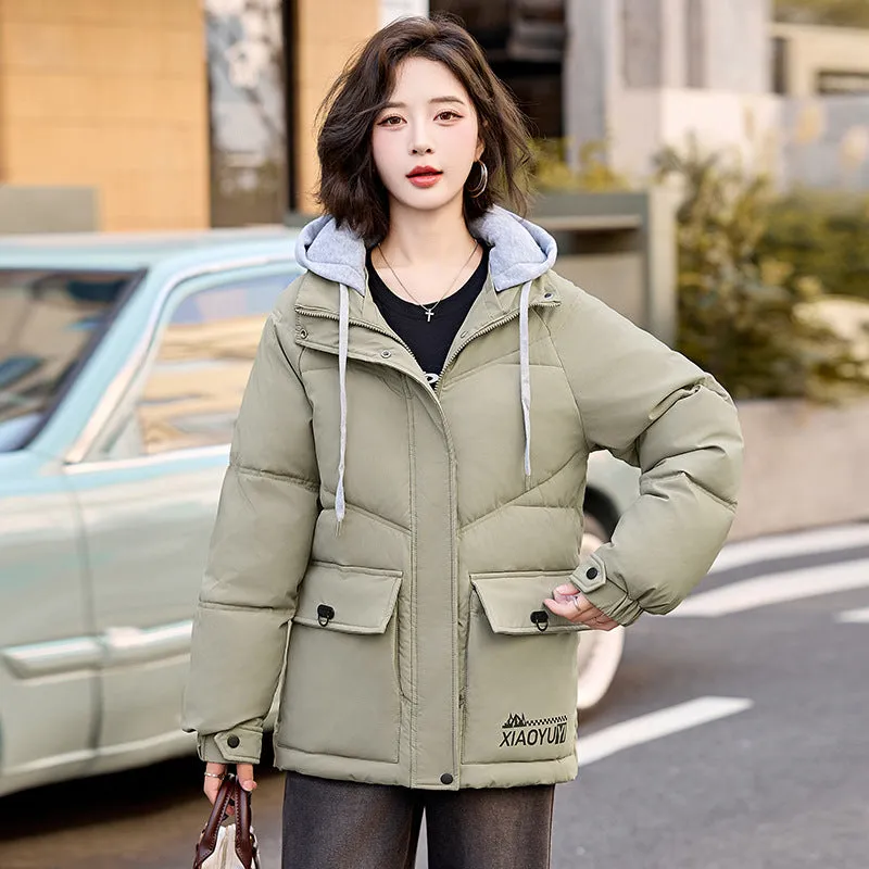 Stylish Thickened and Water-Resistant Puffer Jacket for Women