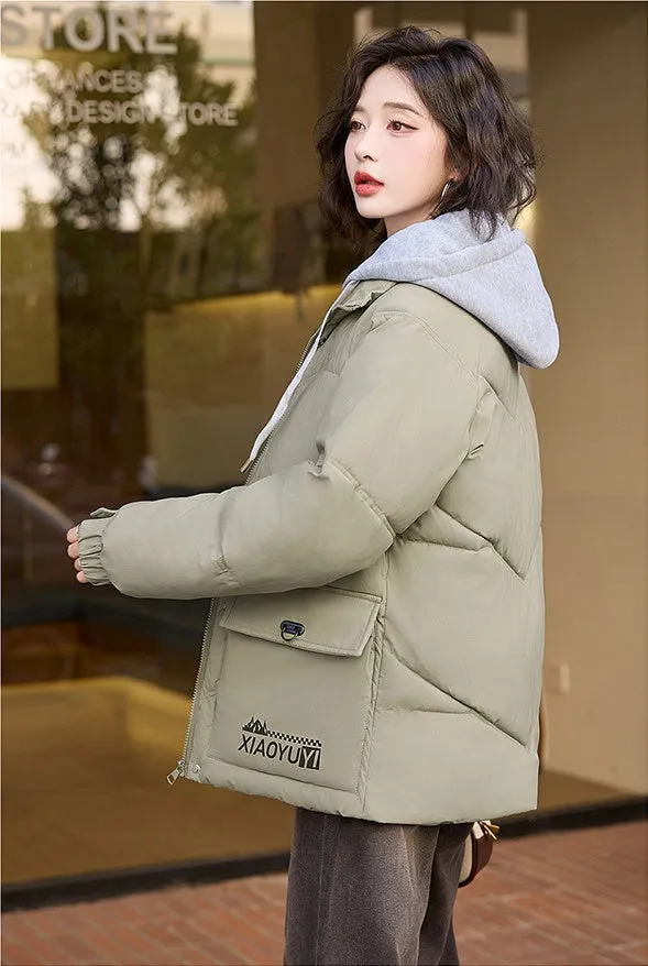 Stylish Thickened and Water-Resistant Puffer Jacket for Women