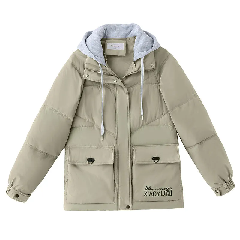 Stylish Thickened and Water-Resistant Puffer Jacket for Women