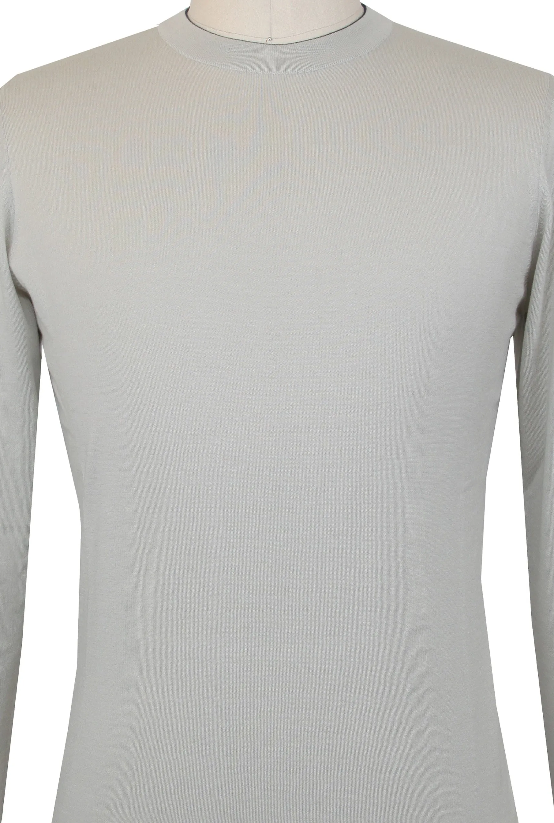 Svevo Parma Light Gray Crewneck Sweater