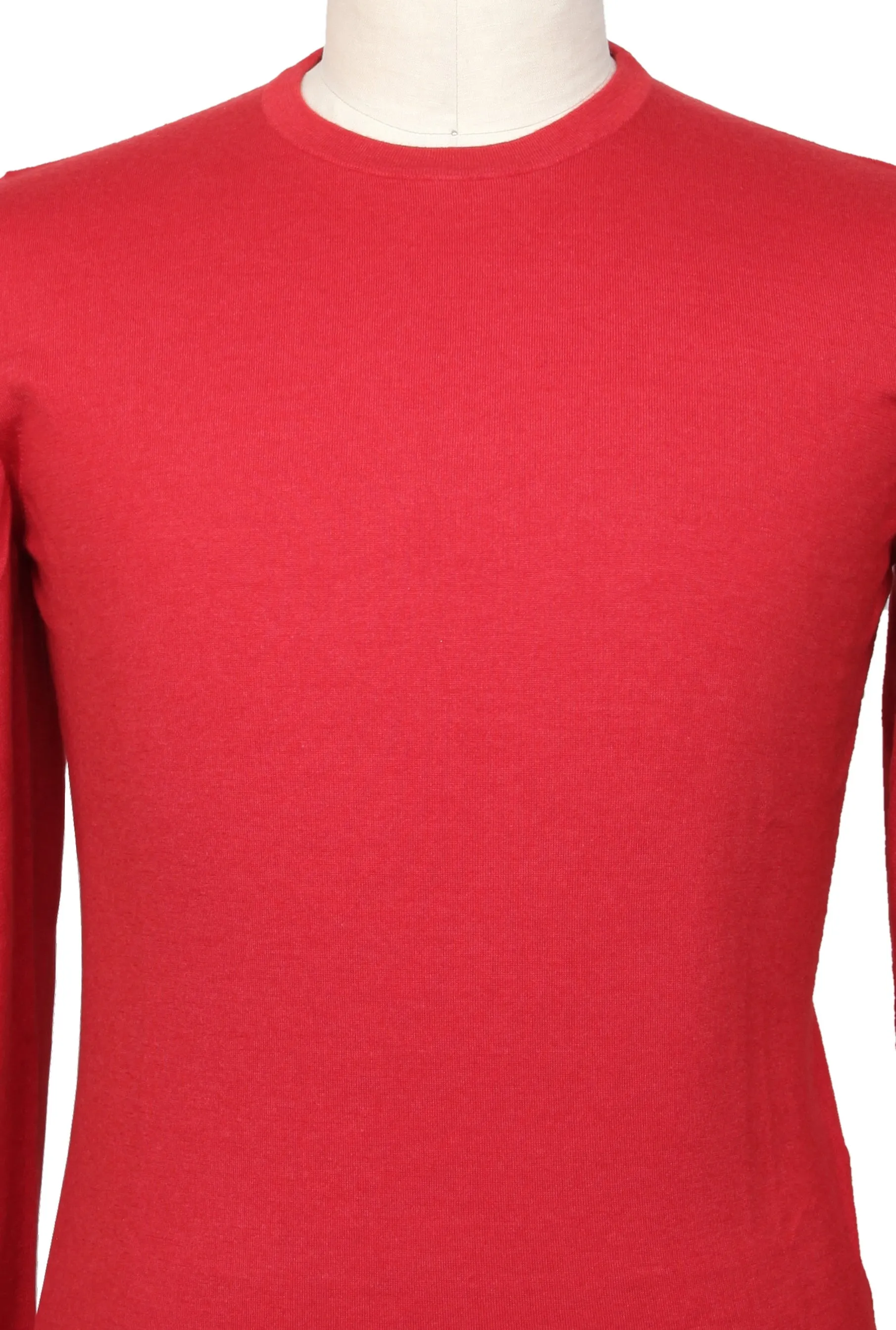Svevo Parma Red Crewneck Sweater