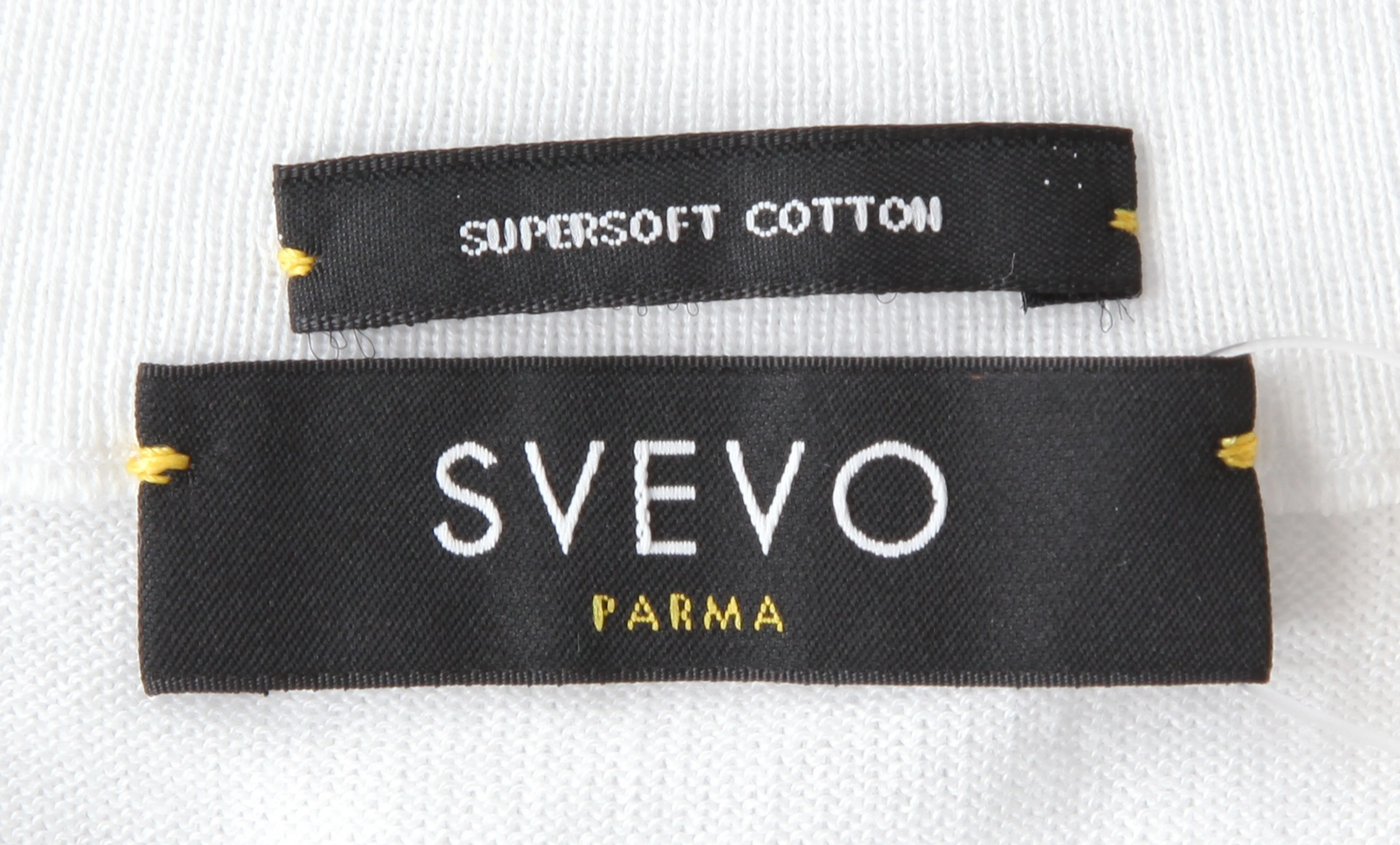 Svevo Parma White Crewneck Sweater