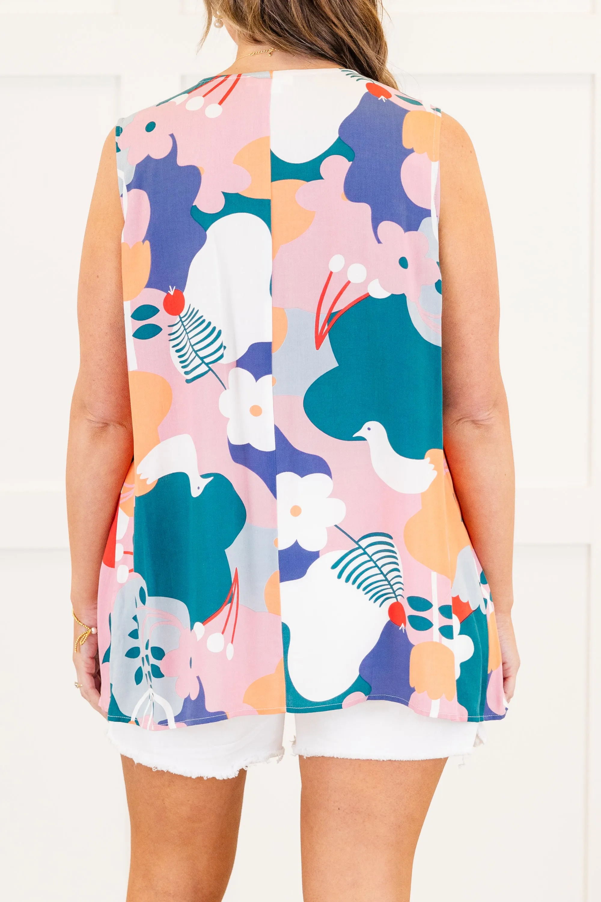 Sweet Spring Tank, Pink