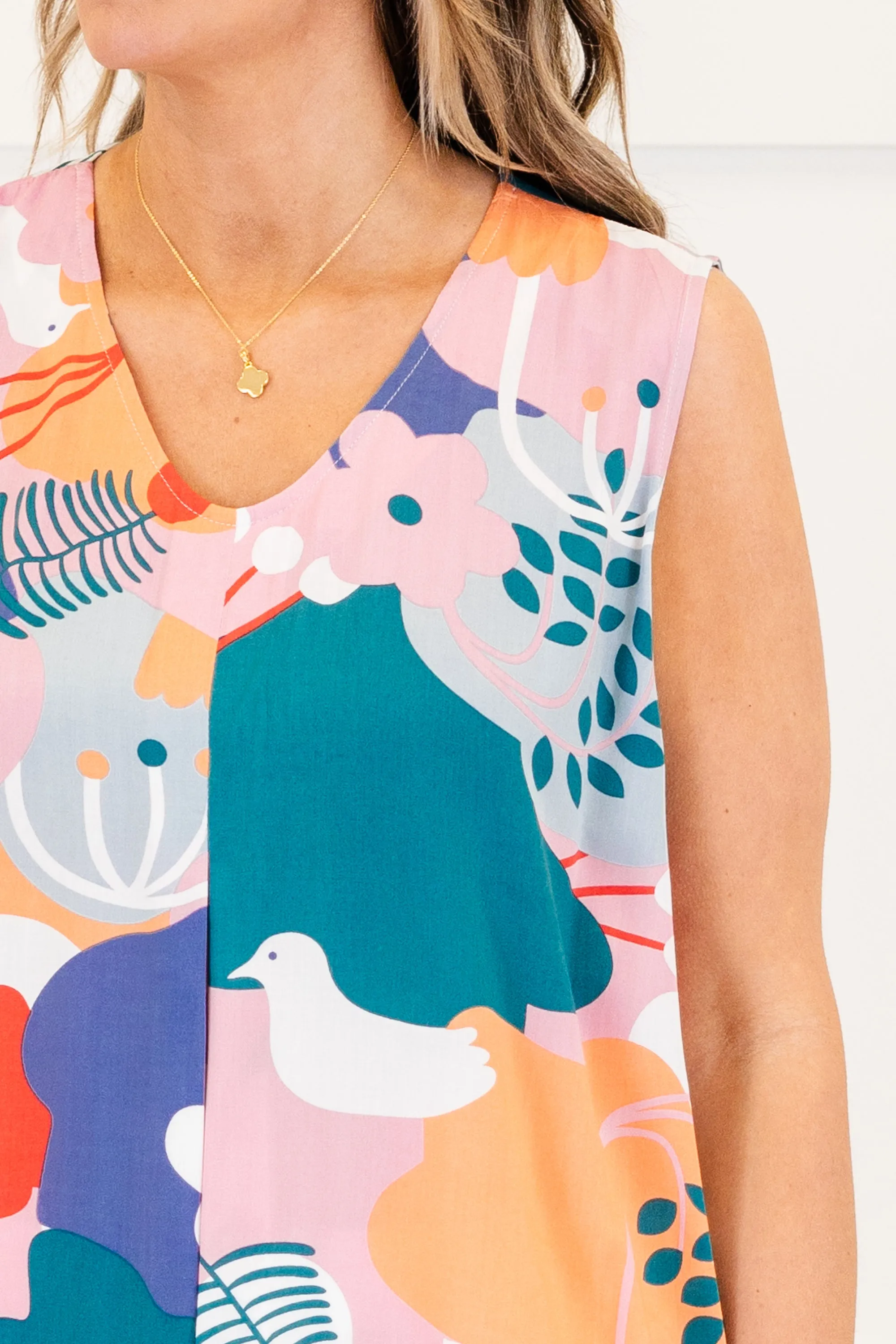 Sweet Spring Tank, Pink