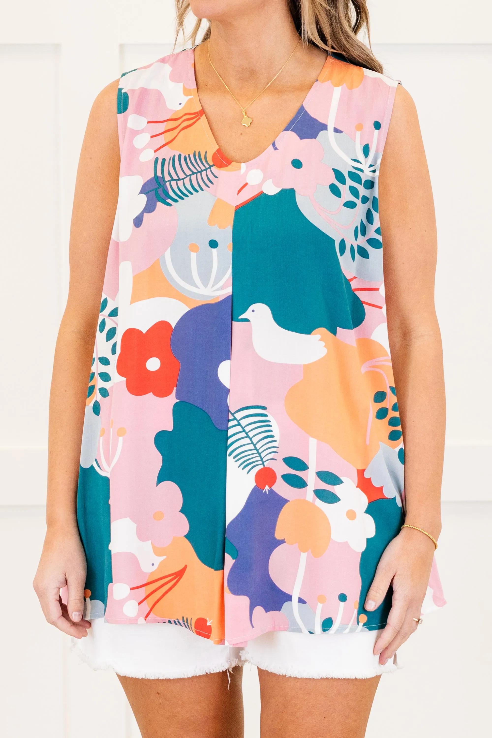 Sweet Spring Tank, Pink