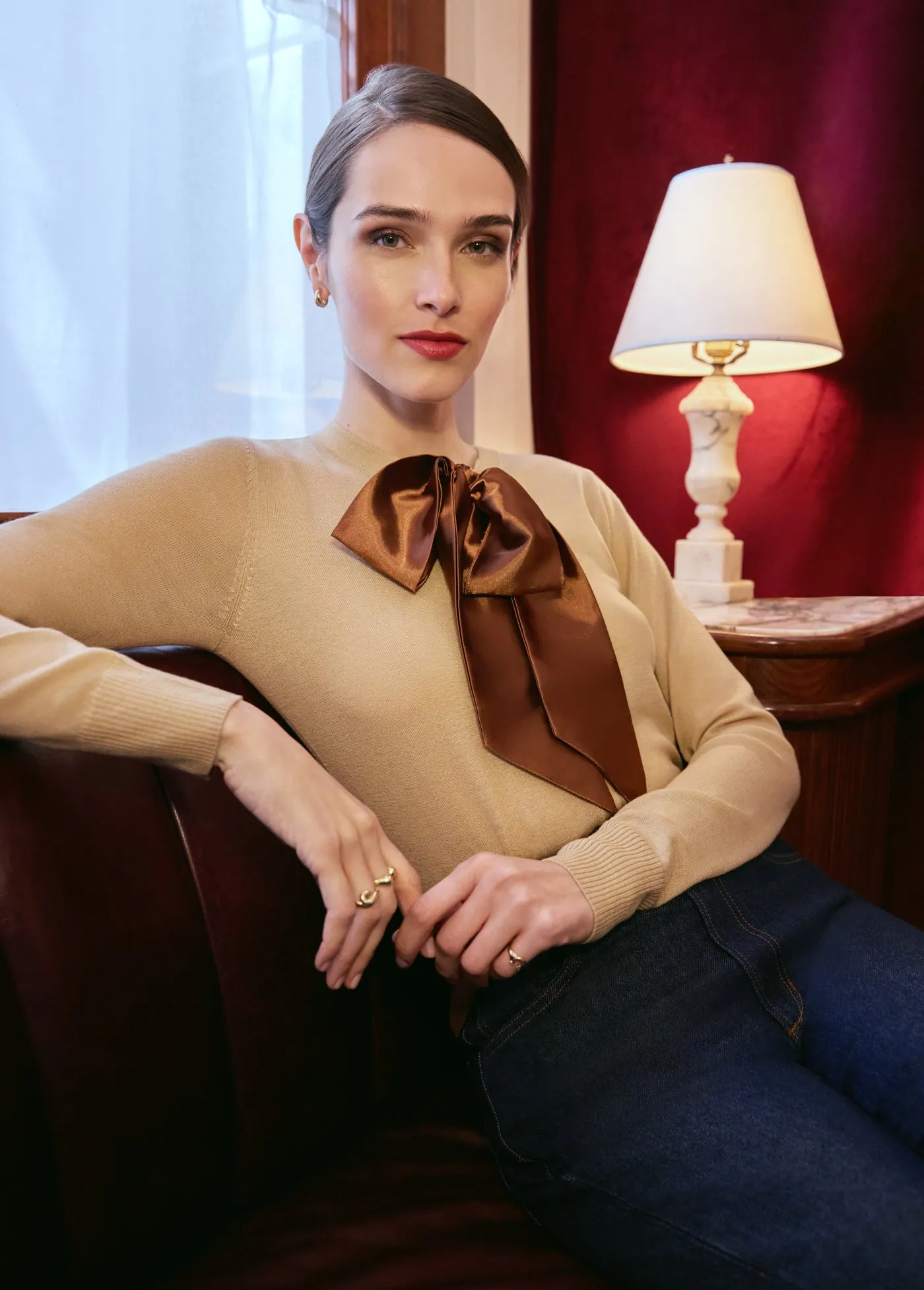 TAKE A BOW CARDIGAN