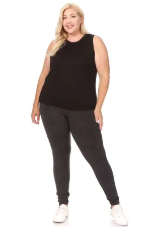 Tank Top with Contrast Trim