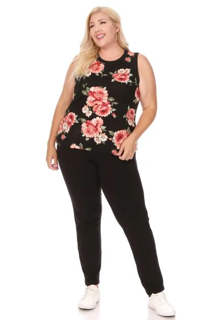 Tank Top with Contrast Trim
