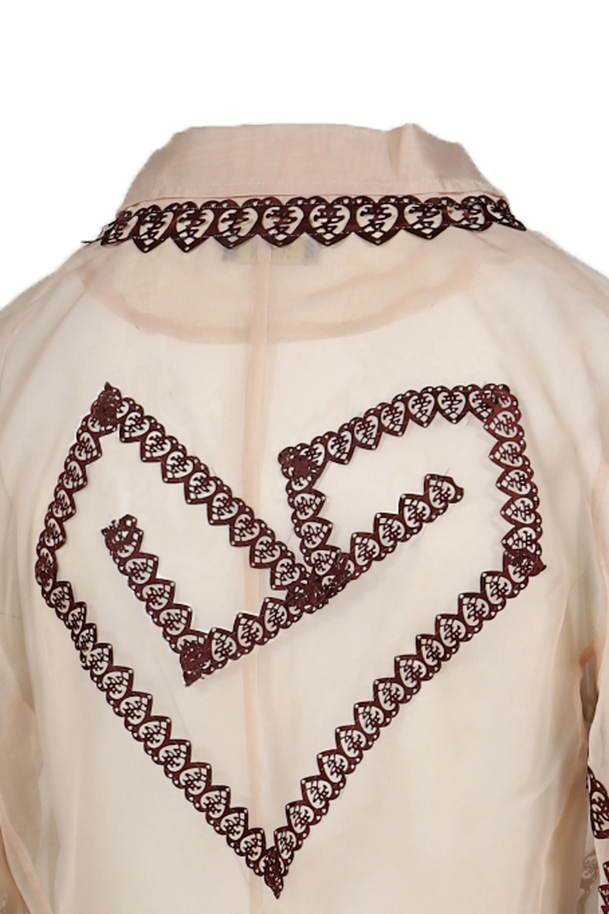 TAUPE X-RAY CHORE JACKET / NUDE BUR