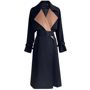 The Joanne Long Sleeve Trench Coat