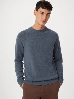 The Seawool® Boucle Sweater in Forest Green