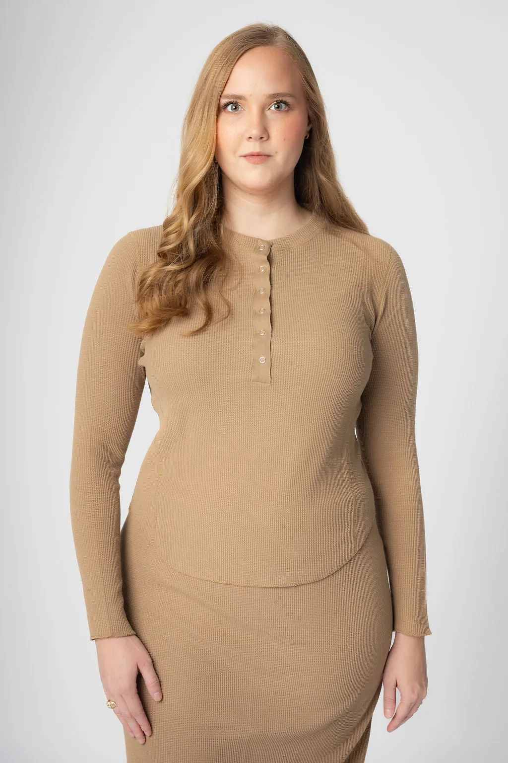 The Waffle Knit Top