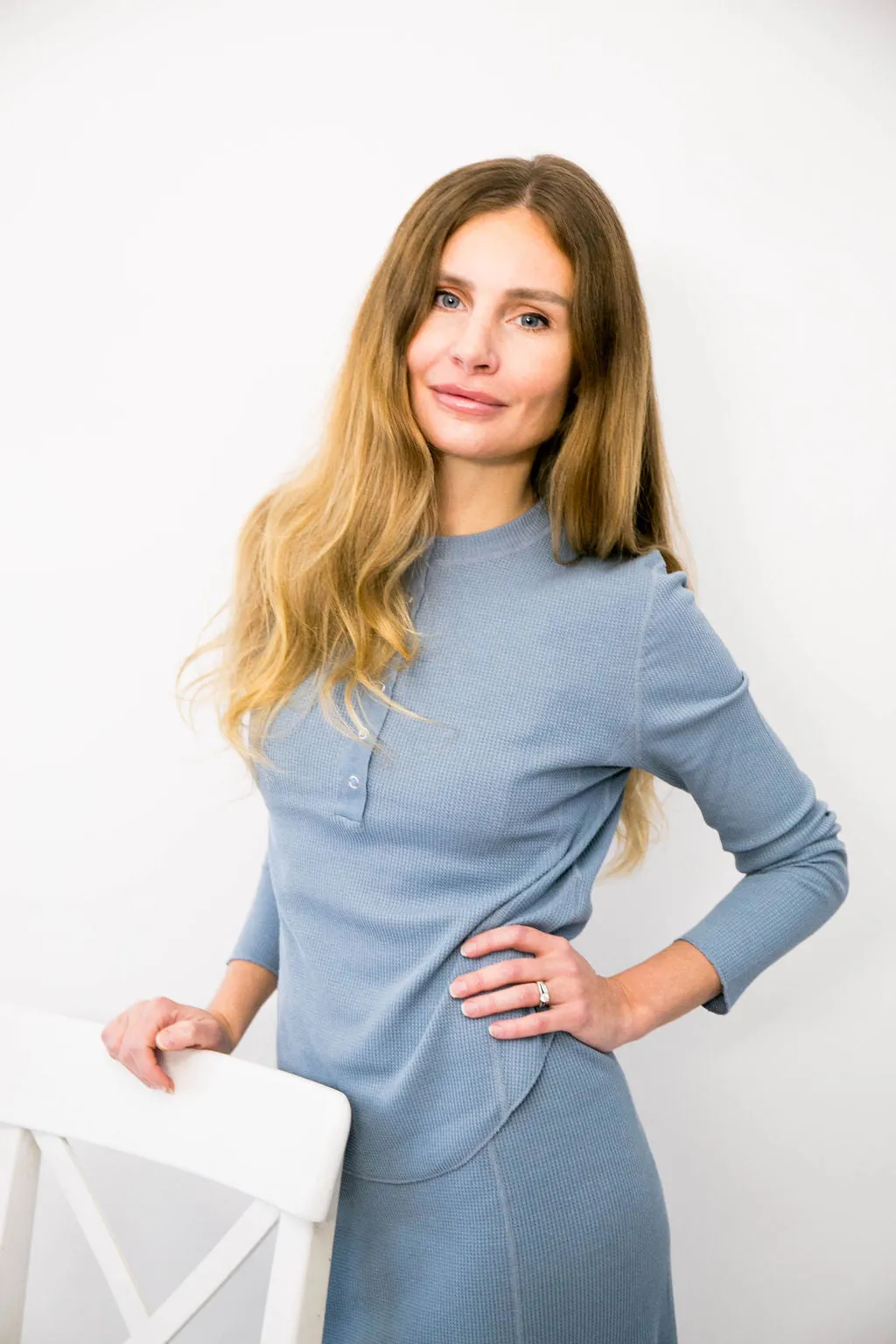 The Waffle Knit Top