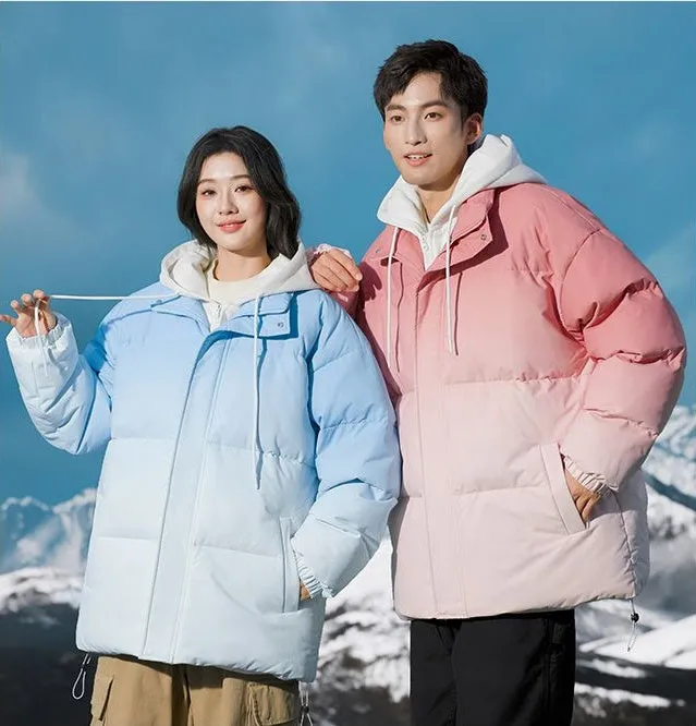 Thickened Water-resistant Quilted Puffer Jacket